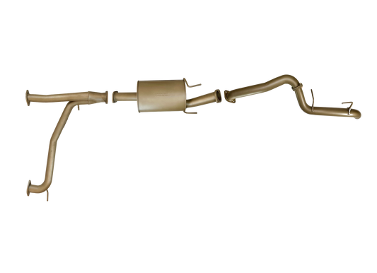 Nissan Patrol Y62 5.6 Litre V8 2013 to current - Single 3" Cat Back Kit without Rear Muffler