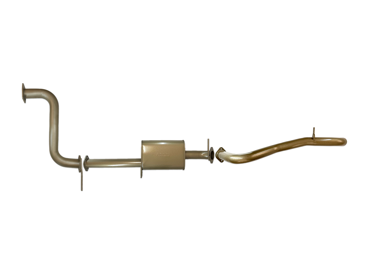 Volkswagen Amarok First Generation 2016 to 2022 V6 Turbo Diesel DPF Back Exhaust with Muffler