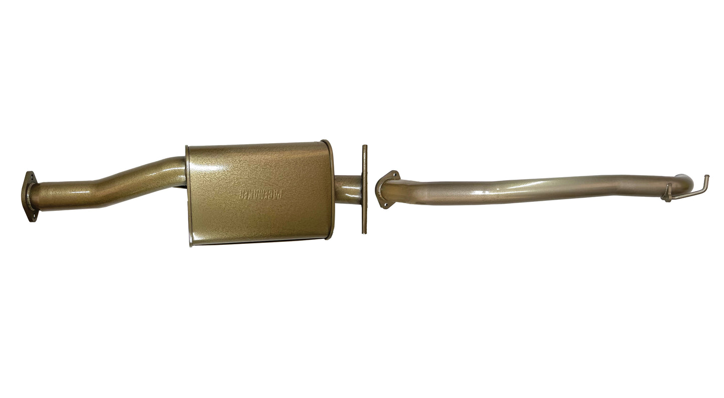 Mazda BT-50 3.2L (P5AT) TD 2016 to 2020 DPF Model - Single 3" (DPF Back) Exhaust System With Muffler