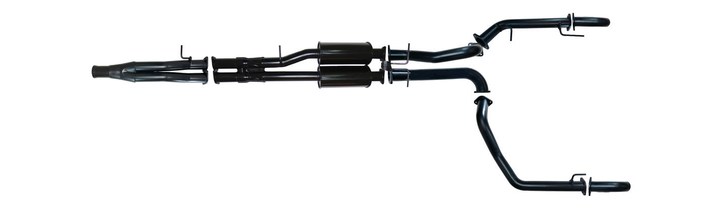 Chevrolet Silverado 1500 Full 3" Cat Back Exhaust Kit without Rear Mufflers or Resonators