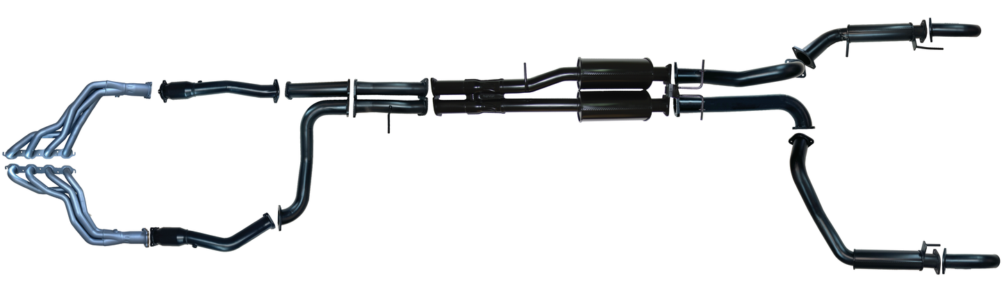 Chevrolet Silverado 1500 Full 3" Exhaust Kit with Rear Resonators