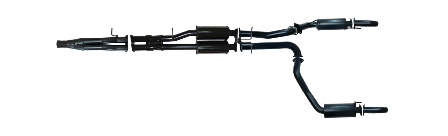 Chevrolet Silverado 1500 Full 3" Cat Back Exhaust System Kit with Rear Mufflers