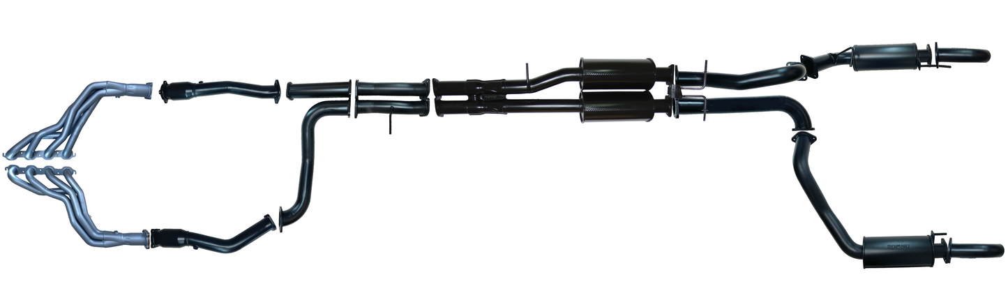 Chevrolet Silverado 1500 Full 3" Exhaust Kit with Rear Mufflers