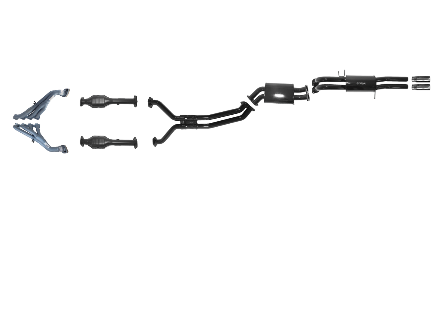 Ford Falcon XR8-GT Ute BA -BF 5.4L Boss Tri-Y Headers And Full System