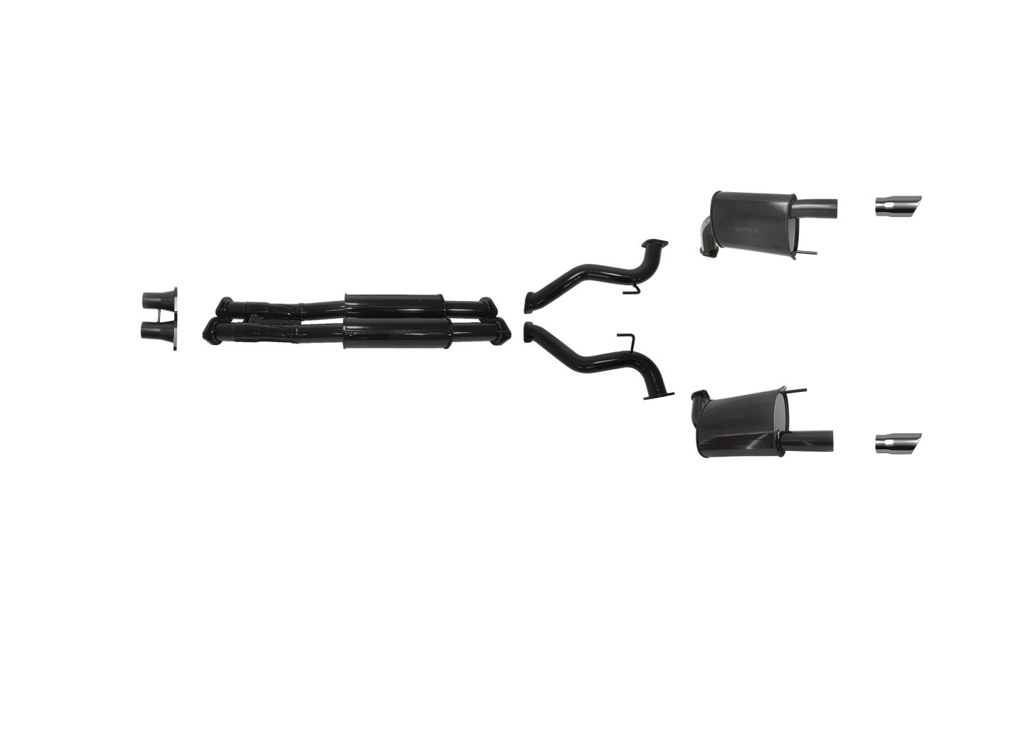 Ford Mustang Coupe 2015 to 2017 5.0L 2 1/2 Inch Cat Back System to Suit both LH And RH Drive