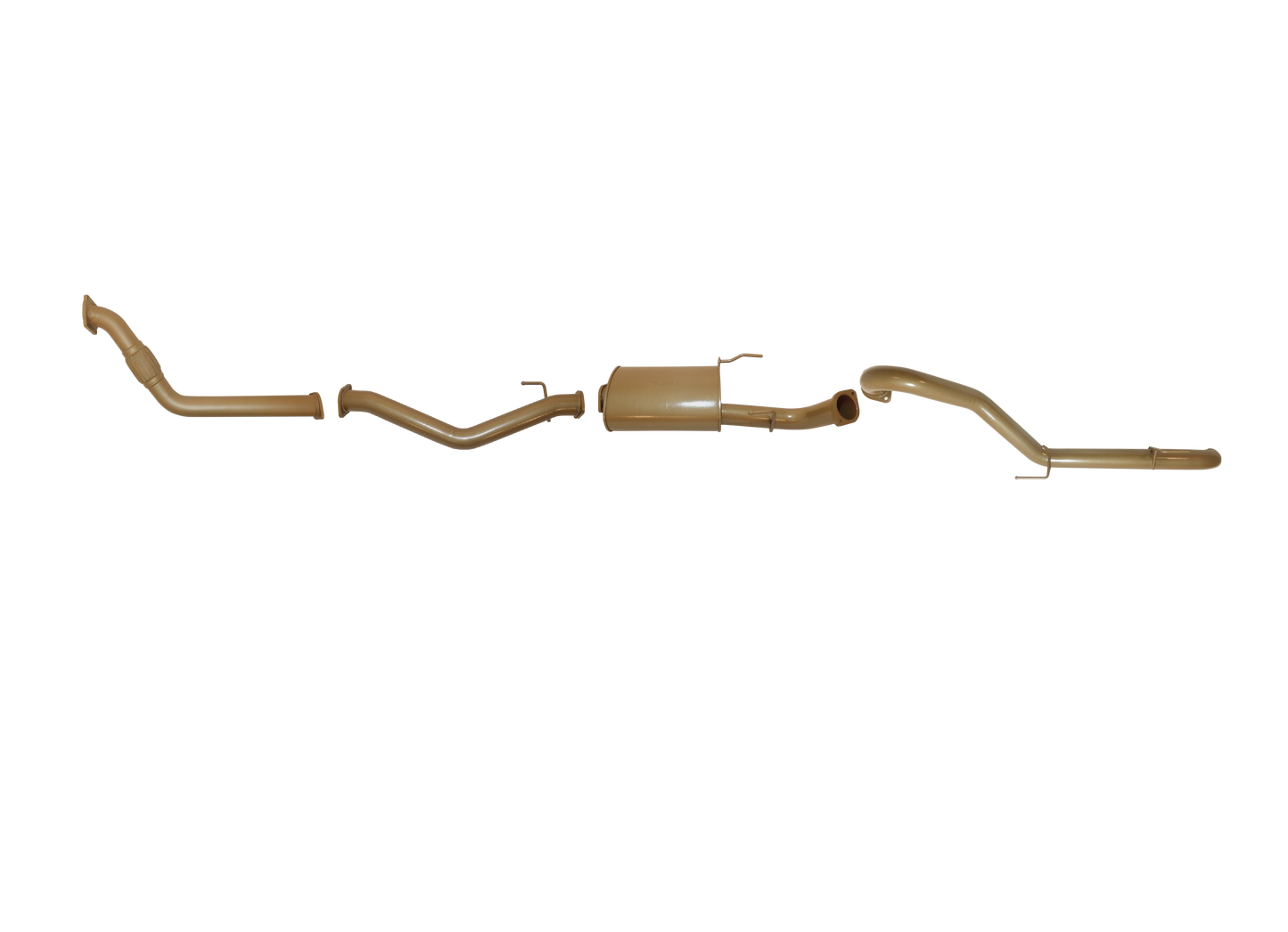 Toyota Landcruiser 100 Series 6 Cyl 4.2L Factory Turbo Diesel 1998/2008 - Single 3" Kit ***NOTE will not fit 105 Series***