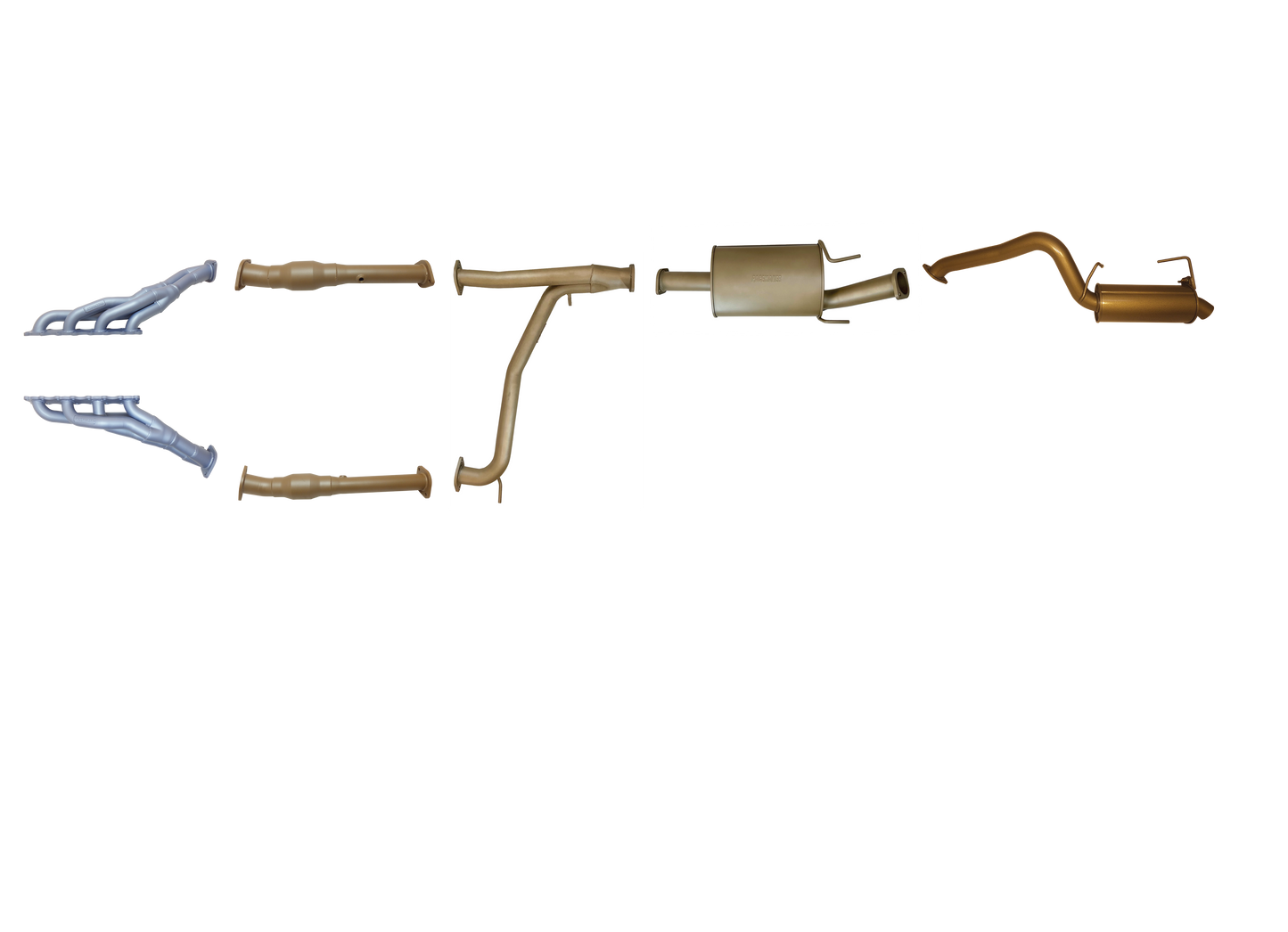 Nissan Patrol Y62 5.6 Litre V8 2013 to 2019 (Series 1-3) - Single 3" with Headers, CATS, Wiring Extensions and Engine Light Adaptors.