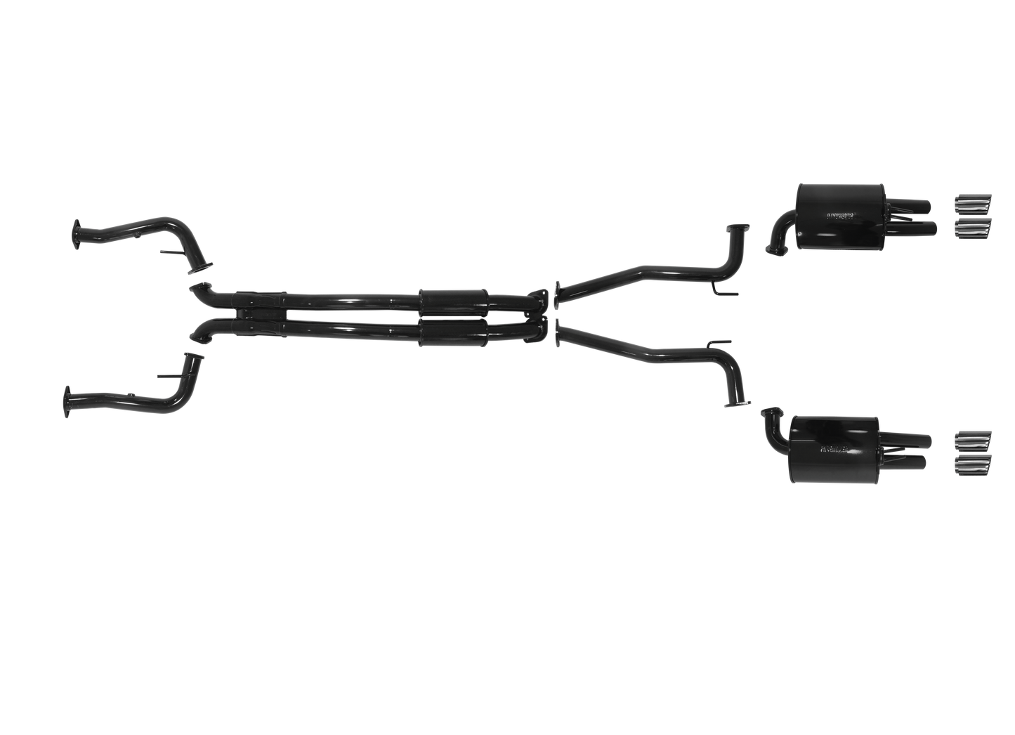 HSV VF GEN-F Maloo May 2013 - Sep 2015 LS3 V8 (Factory Fixed Exhaust Tips) 1 3/4" 4 Into 1 Headers 2 1/2" Ute Cat Back System