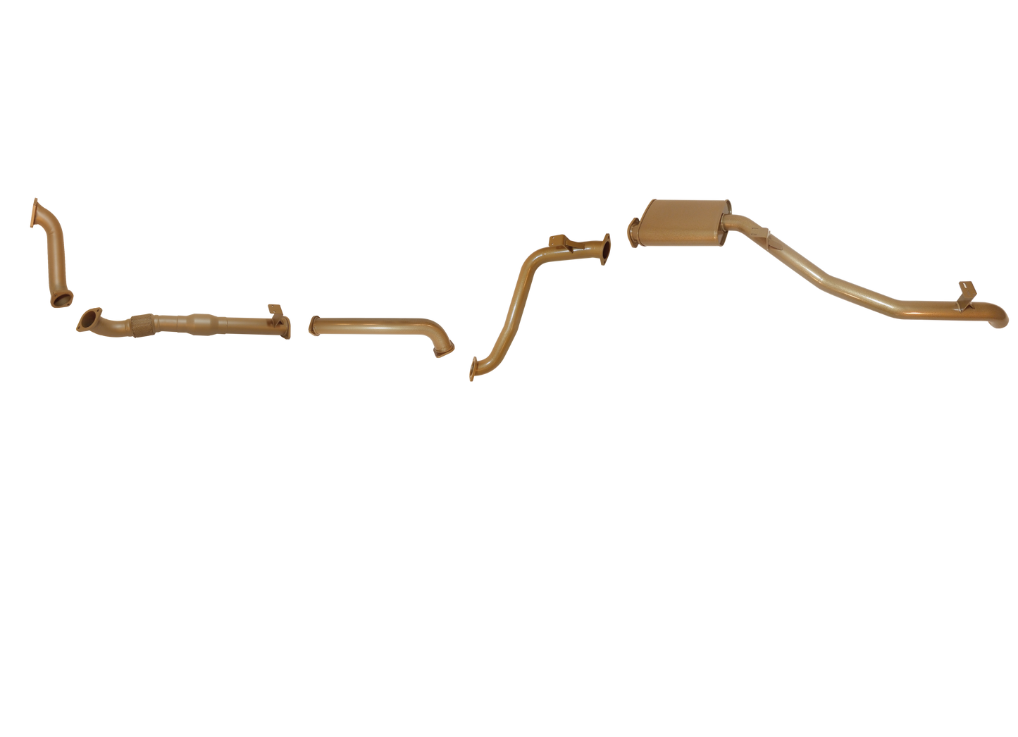 Toyota Landcruiser 78 Series 1HDJ 6 Cylinder Turbo Diesel Troopy Aug 2001 to March 2007 - Single 3" with CAT Kit.