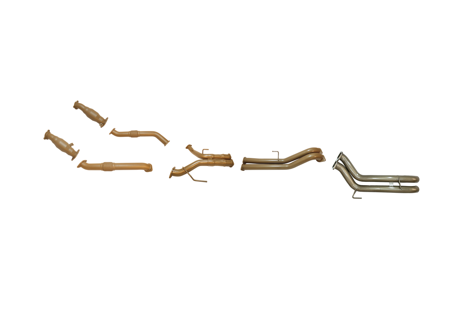 Toyota Landcruiser 200 Series V8 4.5L Diesel Twin Turbo 2008 to Sep 2015 (without DPF/Air Purifier) - Twin 3" with CATS Kit