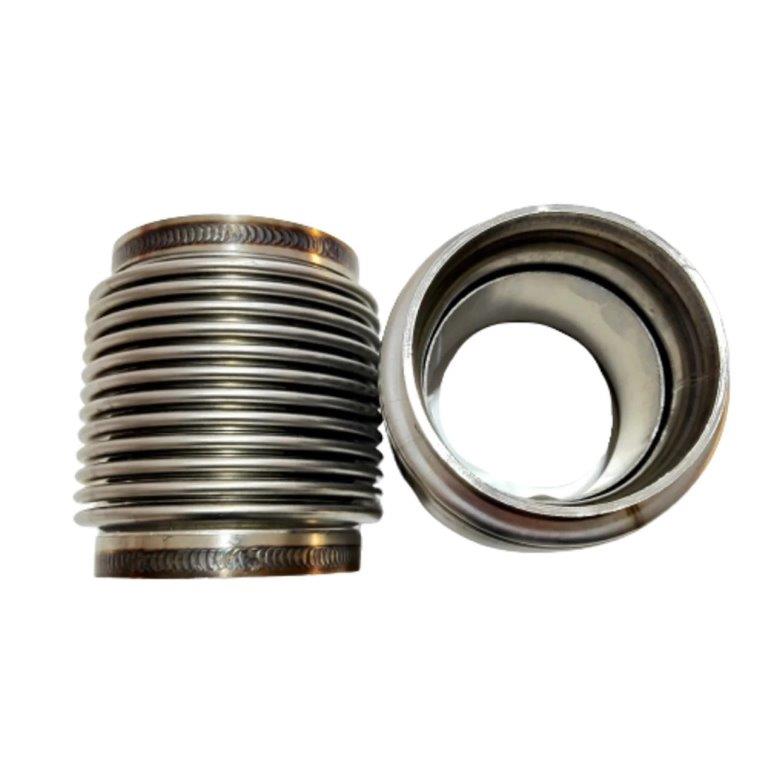 3.5 " x 4"L Stainless 201 with inner sleeves Turbo Flex