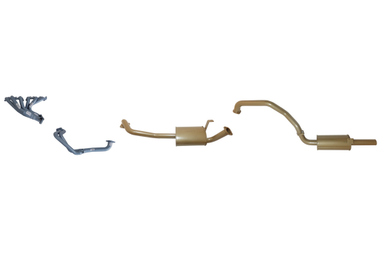 Toyota Landcruiser 80 Series 6 Cyl 4.5L Petrol 1989/1997 - Single 2 1/2" with Headers Kit
