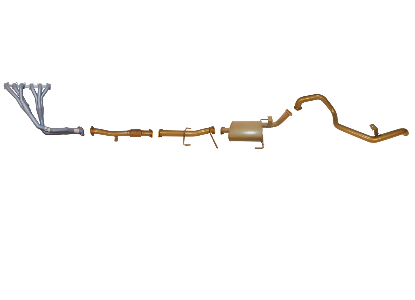 Ford Maverick - DA 4.2L 1987 to 1993 (Long Wheel Base Carburettor Petrol and Injected Diesel) Wagon - Single 2 1/2" Kit with Headers