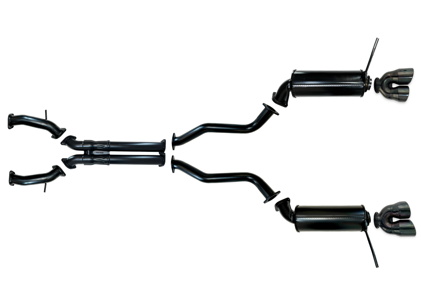 Jeep Grand Cherokee WK2 2018-2021 “Trackhawk” 6.2L Supercharged Hemi V8 3” Cat Back Exhaust