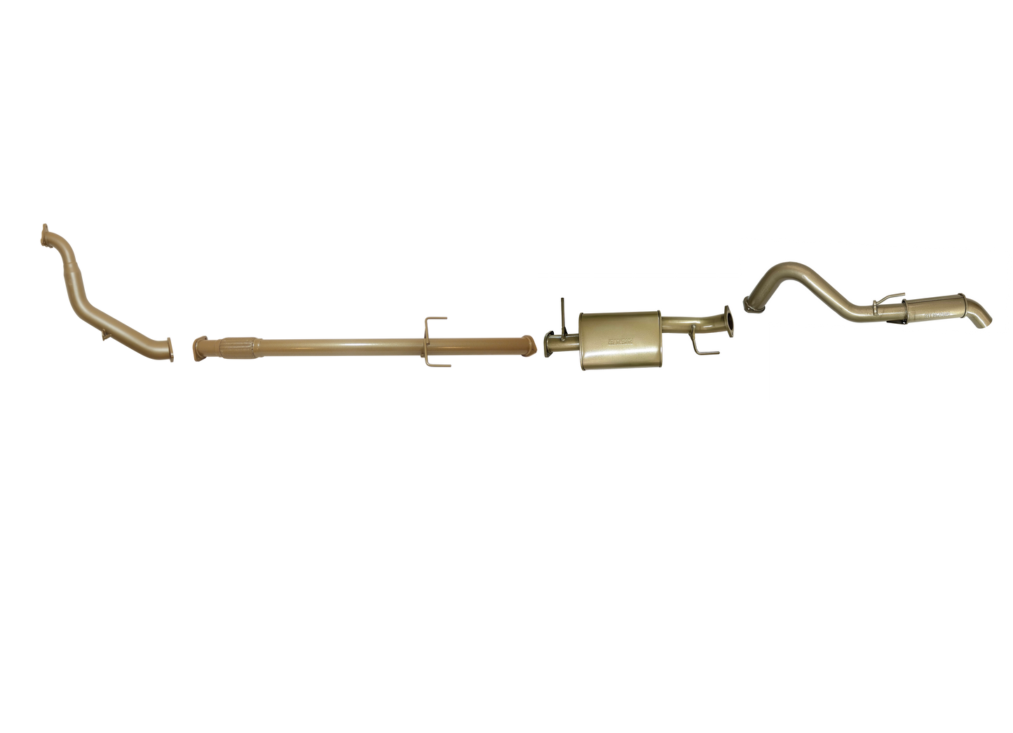 Mitsubishi Triton ML/MN 2.5L TD Dual Cab 2008 to 2015 - Single 3" Kit