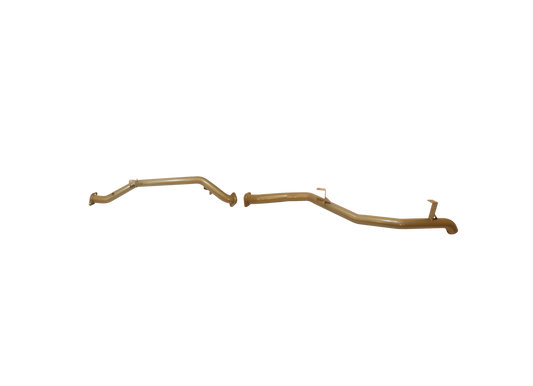 Toyota Landcruiser 70/79 Series V8 4.5L Single Turbo Single Cab & Dual Cab Ute September 2016 to current (with Factory DPF/Air Purifier)-Single 3" Rear Pipe Only Kit