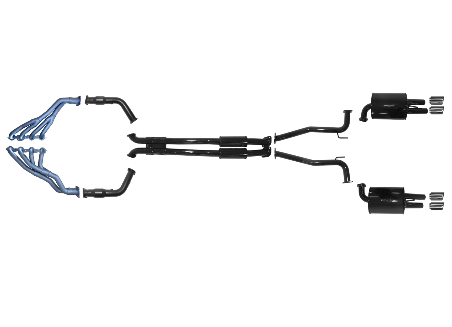 Holden WM-WN Statesman 8 Cylinder Tri-Y Headers 2 1/2 Inch System
