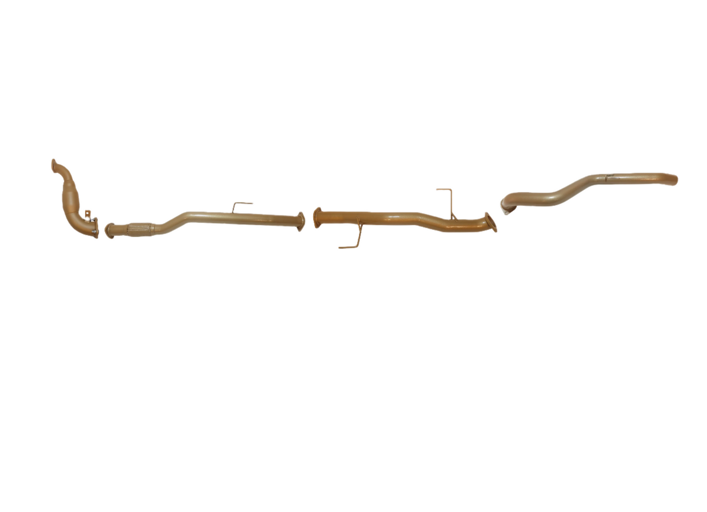 Holden Colorado RG 2.8L (DURAMAX) TD 2012 to September 2016 (without DPF/Air Purifier) - Single 3" with CAT and Centre Pipe Option Kit