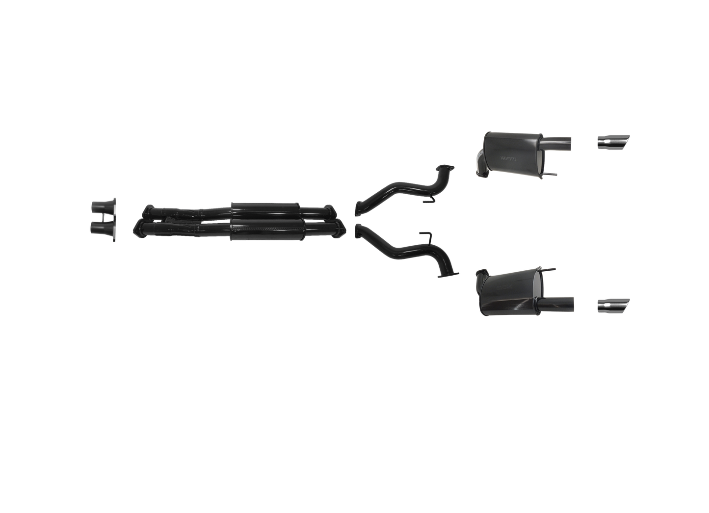 Ford Mustang Convertible 2015 to 2017 5.0L 3"Inch Cat Back System for both LH And RH Drive