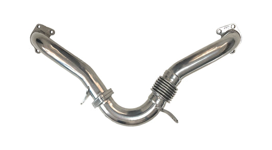 King Brown 2.25" Cross-Over Pipe - Toyota Landcruiser VDJ76 / VDJ78 / VDJ79 70 Series 4.5L V8