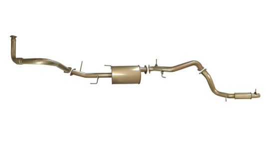 Mitsubishi Pajero NM (4M41T) 3.2L Turbo Diesel May 2000 to Oct 2002 - 3 Inch Turbo Back Exhaust System with Centre Muffler and Rear Resonator