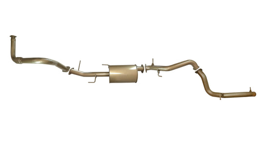 Mitsubishi Pajero NM (4M41T) 3.2L Turbo Diesel May 2000 to Oct 2002 - 3 Inch Turbo Back Exhaust System with Centre Muffler