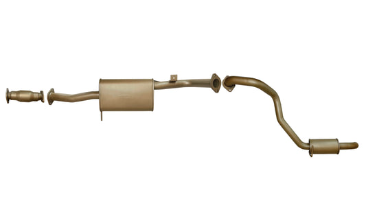 Nissan Patrol GU (TB48DE) 4.8L 6 Cylinder Petrol 2001 to 2010 - 2 1/2 Inch Manifold/Header Back Exhaust System - With Cat, Muffler and Resonator