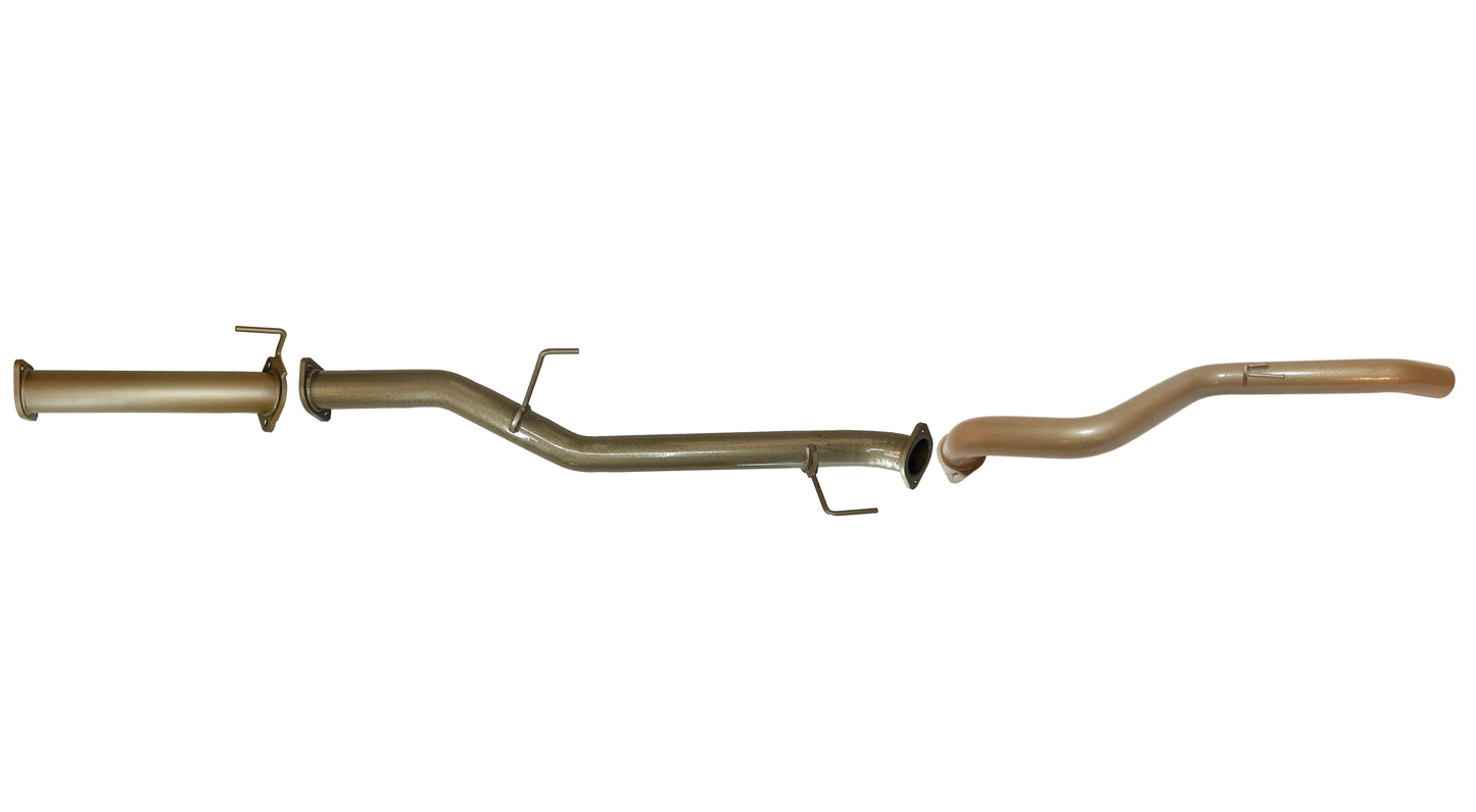 Holden Colorado RG 2.8L (DURAMAX) September 2016 to December 2020 (DPF Back) Exhaust System no Muffler