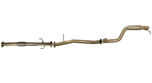 Mitsubishi Pajero Sport QF 2.4L Turbo Diesel (4N15) 2020 to 2025 - Single 3" (DPF Back) Exhaust System with Rear Resonator Only