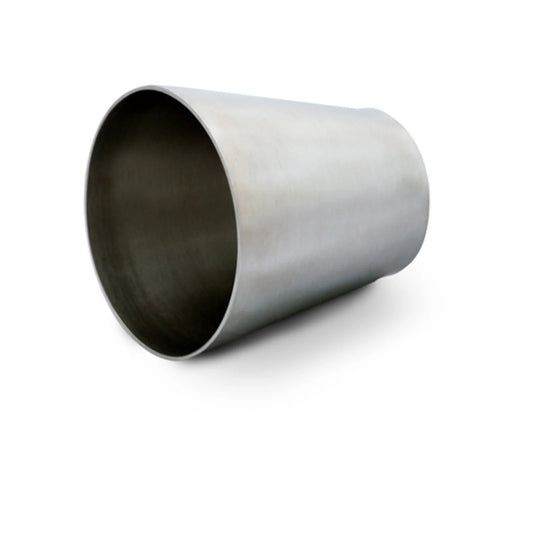 2 1/2 "(63mm) to 3”(76mm) Reducer Cone 6" Long 304 Stainless