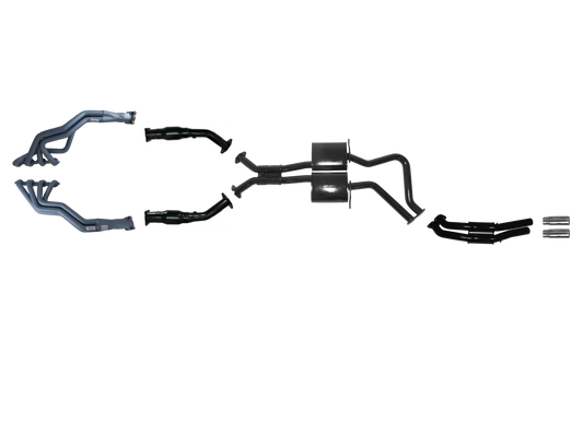 HSV Maloo Ute V8 - VU and VU II - 1 3/4" Tuned Length Headers and Full 2 1/2 Inch System